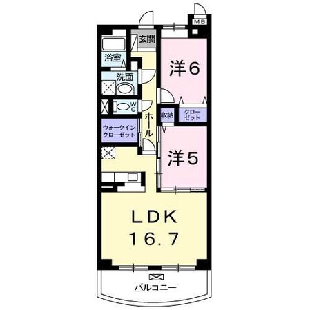 グレイス ガーデンの物件間取画像